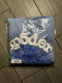 Sp5der Web Hoodie 'Sky Blue'