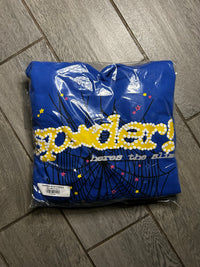 Sp5der Hoodie 'TC Blue'