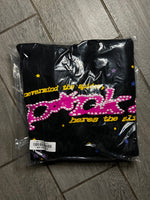Sp5der P*nk Hoodie 'Black'