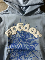 Sp5der Web Hoodie 'Sky Blue'