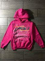 Sp5der P*nk Hoodie 'pink'