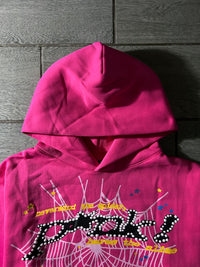Sp5der P*nk Hoodie 'pink'