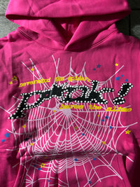 Sp5der P*nk Hoodie 'pink'
