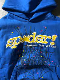 Sp5der Hoodie 'TC Blue'