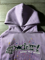 Sp5der Acai Hoodie 'Purple'