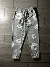 Denim Tears The Cotton Wreath Sweatpants 'Grey'