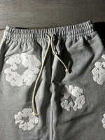 Denim Tears The Cotton Wreath Sweatpants 'Grey'