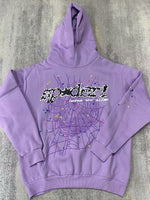 Sp5der Acai Hoodie 'Purple'