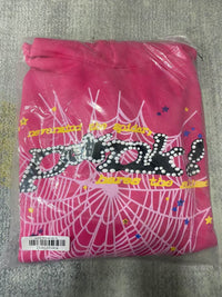 Sp5der P*nk Hoodie 'pink'