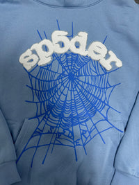 Sp5der Web Hoodie 'Sky Blue'