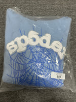 Sp5der Web Hoodie 'Sky Blue'