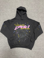 Sp5der P*nk Hoodie 'Black'