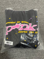 Sp5der P*nk Hoodie 'Black'