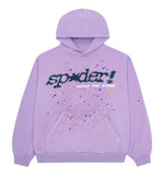 Sp5der Acai Hoodie 'Purple'