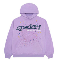 Sp5der Acai Hoodie 'Purple'