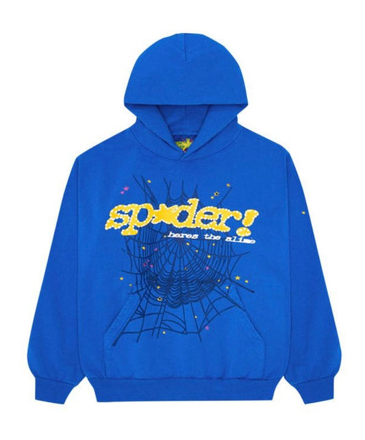 Sp5der Hoodie 'TC Blue'