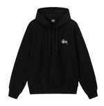 Stussy Basic Pigment Dyed Hoodie 'Black'